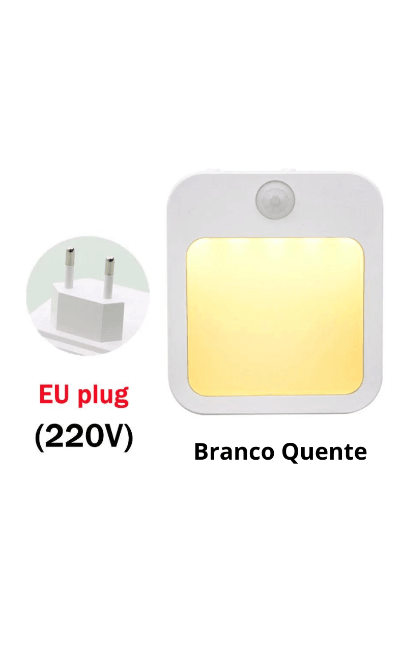 Luz led Motion com sensor - Laranja e Tangerina