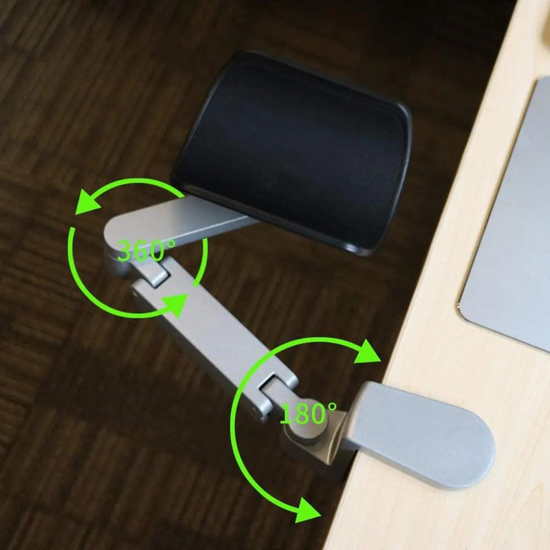 Metal Arm Rest Wrise Support Home Office Mouse Hand Desk Adjustable Mouse Pad Armrest for Computer Ergonomic Hand Comfort Should - Laranja e Tangerina