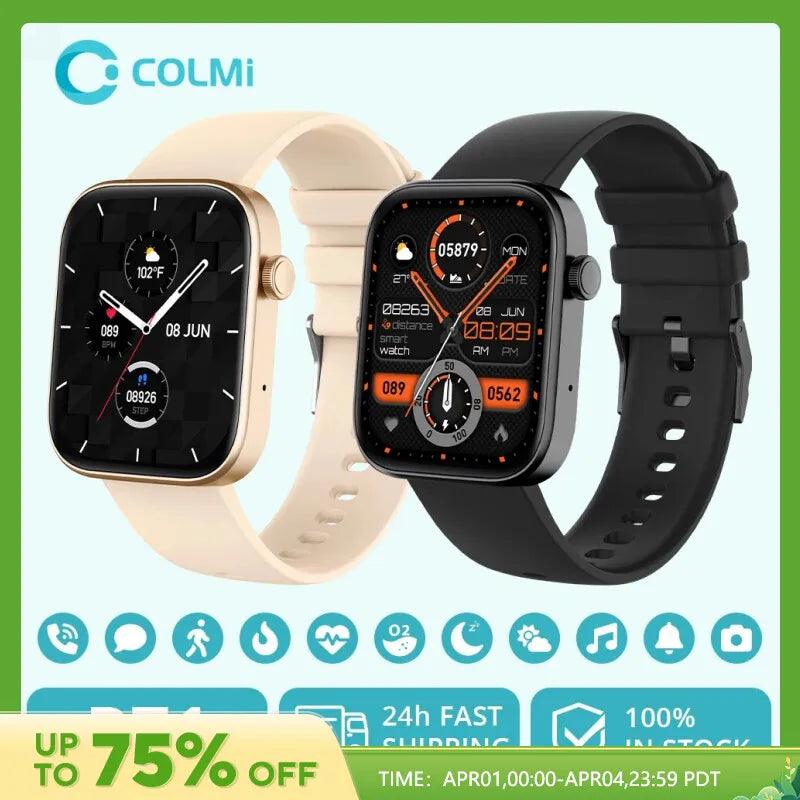 COLMI P71 Smartwatch - Laranja e Tangerina