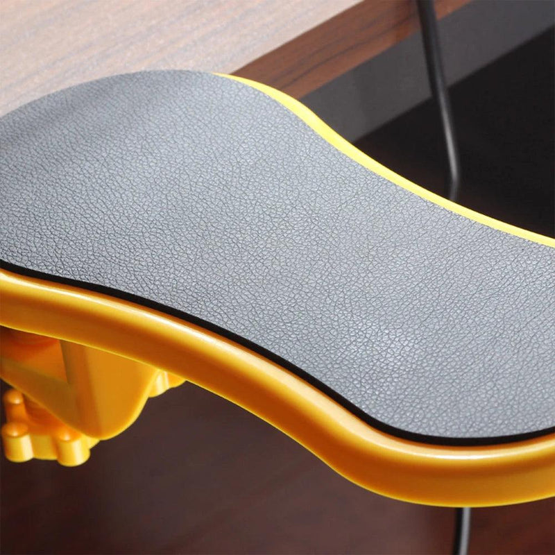 Computer Arm Rest For Desk Ergonomic Wrist Rest Support For Keyboard Armrest Extender Rotating Mouse Pad Holder Adjustable - Laranja e Tangerina