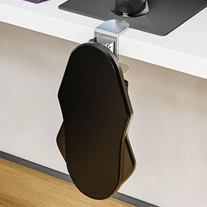 Armrest Pad Desk Computer Table Support Mouse Arm Wrist Rest Desktop Extension Hand Shoulder Protect Attachable Board Mousepad - Laranja e Tangerina